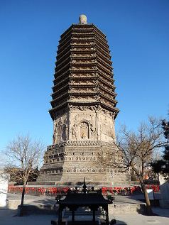 Пагода храма Тяньнин в пекине-the tiannin pogoda in beijing