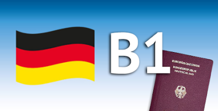 Deutsch Niveau B1   Deutsche Fahne Und Pass