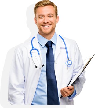 Doctor With A Stethoscope Smiling