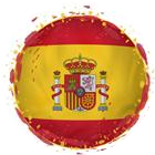 Round Flag Of Spain
