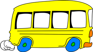 желтый школьный автобус