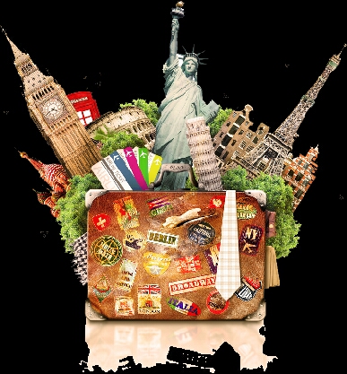 Мировые достопримечательности над глобусом-world_sights_on_a_globe