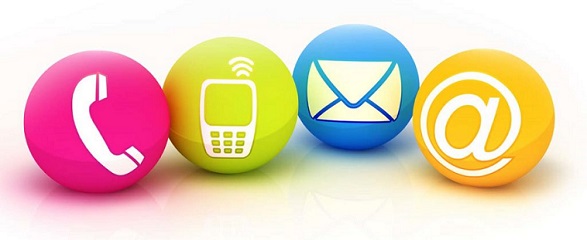 Contact Balls With Phone Mobile Phone Mail And Email