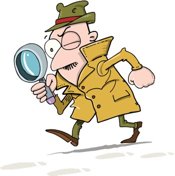 Detective Searching With A Lens