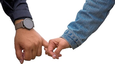 Man And Woman Holding Hands