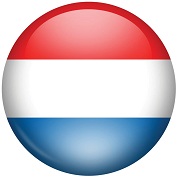 Round Flag Of The Netherlands